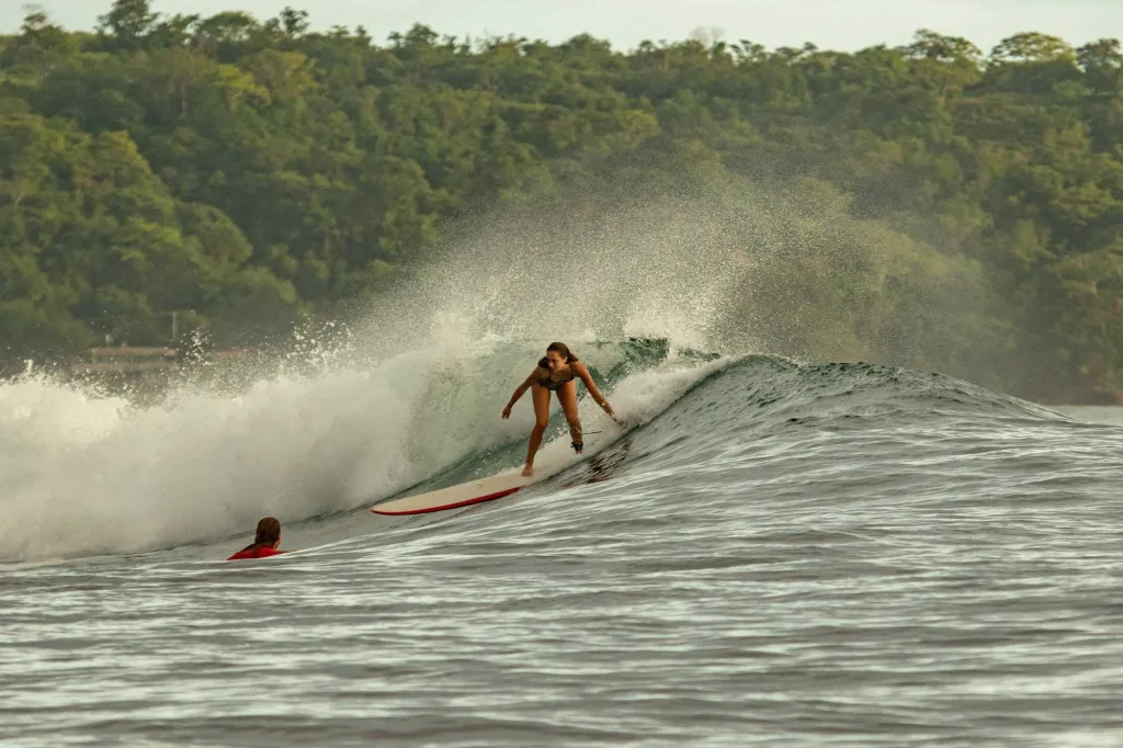 Surfing in Nicaragua